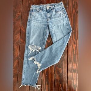 American Eagle Outfitters Light Blue 90s Straight Jeans